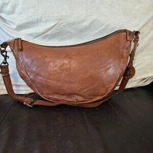 Harbour 2nd Leather Cognac Crossbody Bag